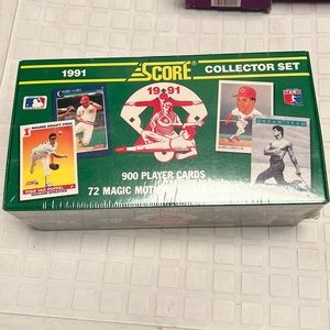 1991 score collector set 900 player cards
